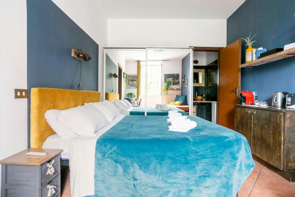 Guest Art Trastevere Station With Ac Рим Экстерьер фото